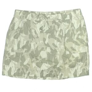 Nicole Miller Camouflage Mini Skirt Skort with Shorts